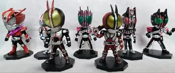 7체 세트 가면라이더 콜렉터블 드라이브 파이즈 디케이드