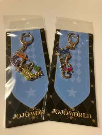 죠죠 월드 조니 죠스타 모티브 키링 자이로