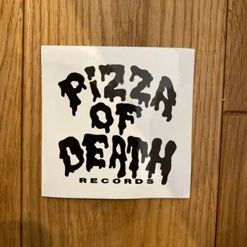 PIZZA OF DEATH 하이 스탠다드 로고 스티커