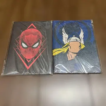 해피 복권 스파이더맨 토르 로키 노트 세트