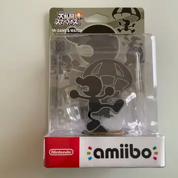 amiibo Mr. 게임&워치 (슈퍼 스매시브라더스 시리즈)
