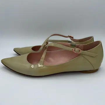레페토 플랫슈즈 Frida Mary-Janes 사이즈 41 카키