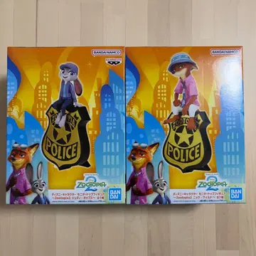 모니터 탑 피규어 주토피아 2 주디 닉