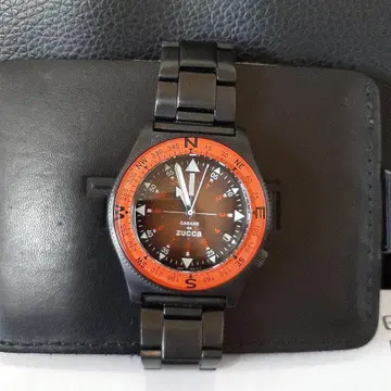 레어 새상품급 주카 CABANE de ZUCCA 버드워칭 나침반 시계