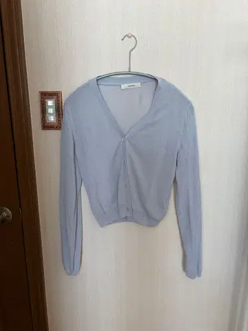 yoonseulshop 플레인 시스루 가디건