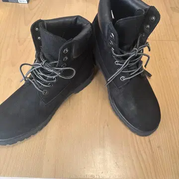 Lee 블랙 하이컷 부츠 26.0cm