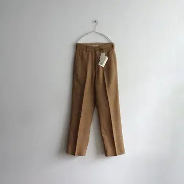 [ 새상품 ] 정가 51,700엔 BARENA 린넨 믹스 팬츠