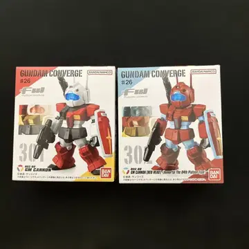 GUNDAM CONVERGE #26 GM CANNON 세트 짐 캐논