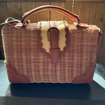 엑시즈팜 카고백 라탄