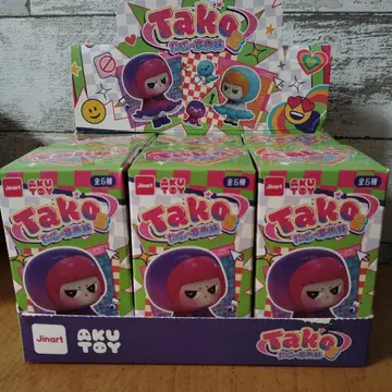 새상품 JINART x AKUTOY 타코 타코타코 Tako 피규어