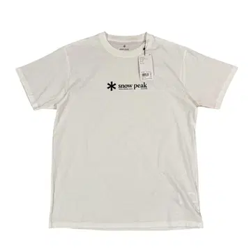 미사용 택 Snow Peak 스노우피크 소프트 코튼 로고T셔츠 반팔