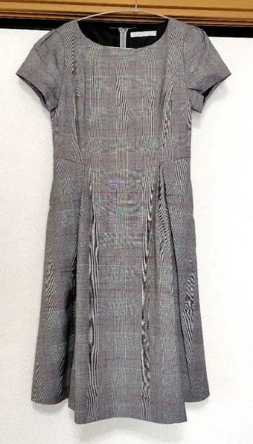 에프데 글렌체크 원피스 깔끔한