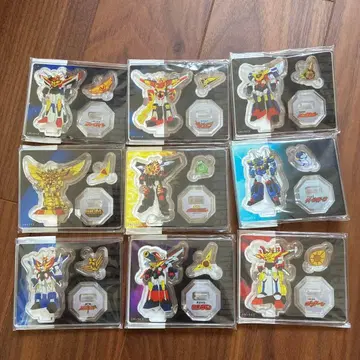 용사왕 시리즈 아크릴 스탠드와 키링