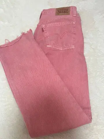 Levi's 501 핑크 데님