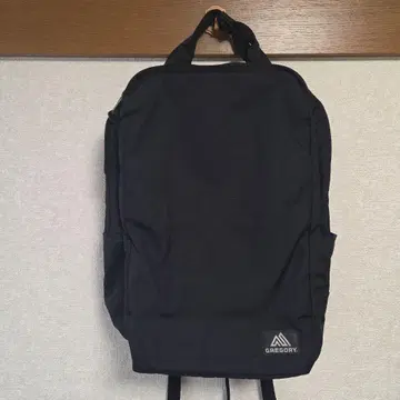 GREGORY 블랙 백팩