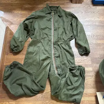 미군 올리브 그린 오버롤 작업복
