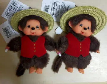 몽치치 원피스 루피 Netflix 봉제 인형 키체인 x 2