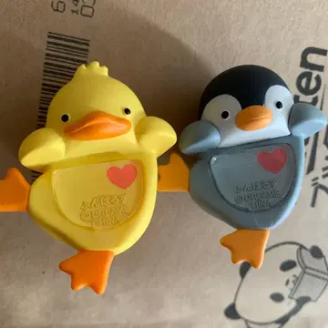 굼바룬즈 히퍼스 오리와 펭귄의 캐릭터 굿즈