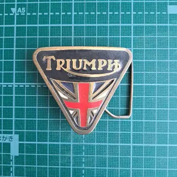 Triumph 유니언 잭 벨트 버클