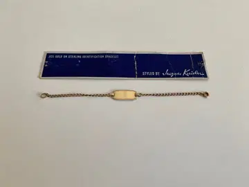 40's ID 팔찌 USA 제 데드스탁 스위트하트 주얼리