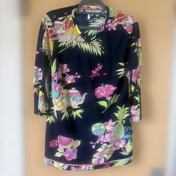 LEONARD 꽃무늬 튜닉 38 사이즈