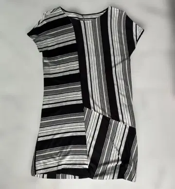 HIROKO K 스트라이프 반팔 튜닉 9호