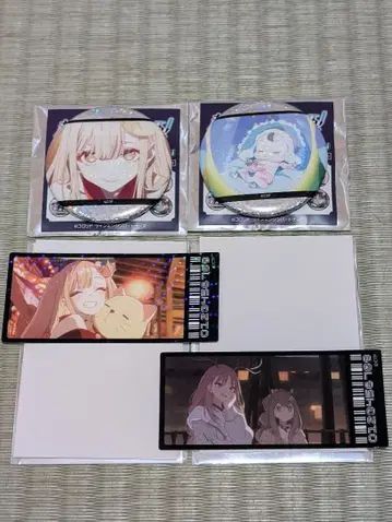 초 카구야 공주! 트레이딩 홀로그램 스티커 캔뱃지