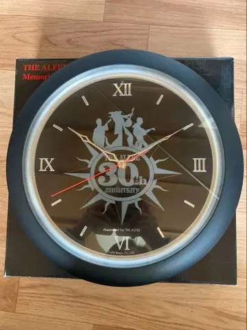 [레어] THE ALFEE 30주년 기념 벽걸이 시계