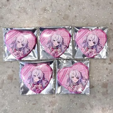 니지산지 EN 마리아 마리오네트 발렌타인 캔뱃지 5세트