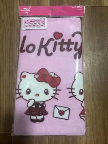 usj 한정판 유니버셜 페이스 타월 키티 미개봉 새상품