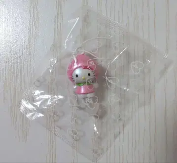 당시물 키티 복숭아 후르츠 마스코트 스트랩 2001년 [미개봉]