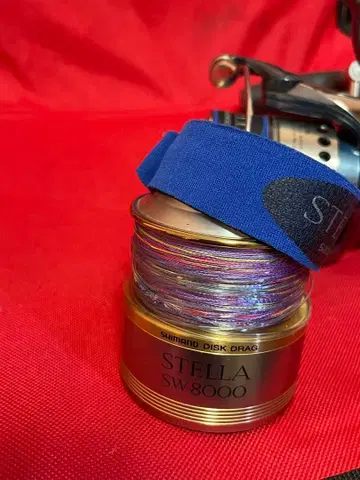 SHIMANO STELLA SW8000 스피닝 릴과 교체 스풀