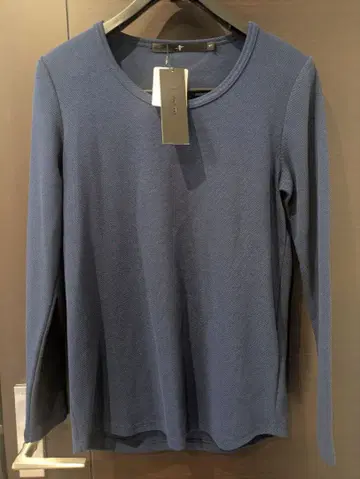 새상품 NO ID. (노아이디) 긴팔 셔츠 네이비