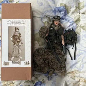 1/6 피규어 미군 여성 병사 사막 카모플라쥬