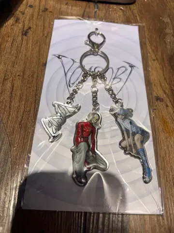 YOASOBI 실버 키체인 키링