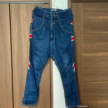 Candy Stripper 캔디스트리퍼 유니언 잭 데님 팬츠