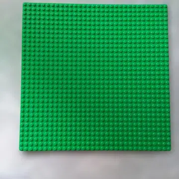 LEGO 그린 컬러 플레이트 정사각형