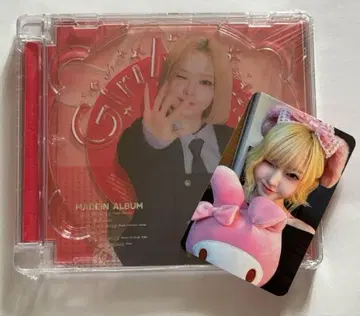 MADEIN 나고미 CD와 mubeat 마이멜로디 영통 트레이딩 카드