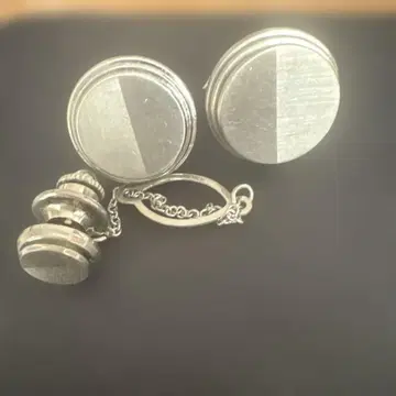 실버 클래식 커프 링크스 빈티지 HICKOK