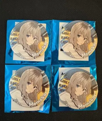 anisugar 걸즈밴드크라이 카와라기 모모카 캔뱃지 4개