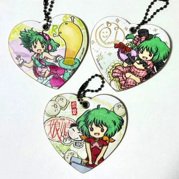 마크로스 F 란카 캐릭터 가죽 참