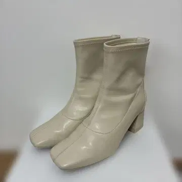 JEANASiS 봄 부츠 화이트 베이지 L 사이즈