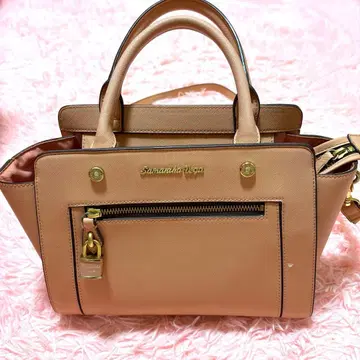 Samantha Vega 핑크 숄더백