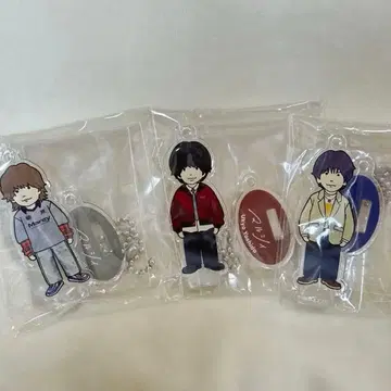 마루시이 요코아리 가챠 아크릴 키링 A 3종 세트 우쿄 shuji 타쿠미