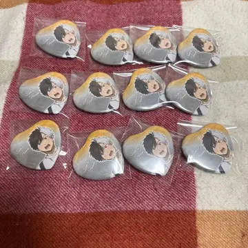 WIND BREAKER 22 카레 하트형 캔뱃지 사쿠라 하루카 묶음 판매