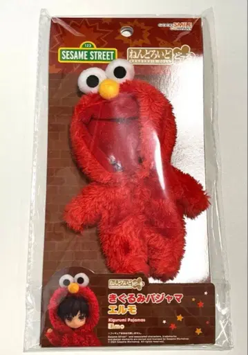 넨도로이드돌 키구루미 파자마 세서미 스트릿 엘모 옷 갈아입기 의류