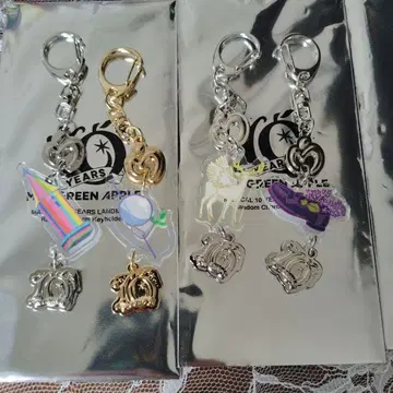 미세스 그린애플 랜덤 참 키링 4개 세트