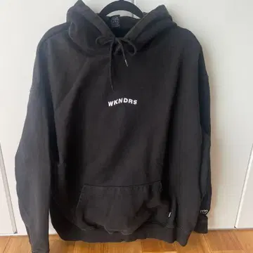 WKNDRS 블랙 후드티