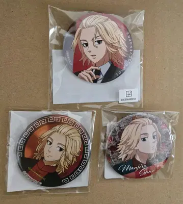 도쿄 리벤저스 온라인 복권 사노 만지로 캔뱃지 세트