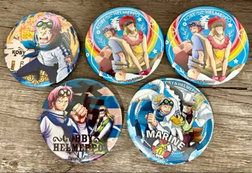 원피스 캔 배지 코비 5개 세트